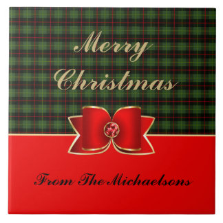 Carreau Élégant plan et bijouterie avec nom