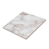 Carreau Élégant Rose Gold Marble Modèle professionnel (Côté)