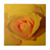 Carreau Élégant rose jaune orange classique (Devant)