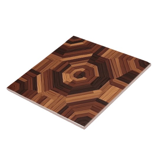 Carreau Elégant Rosewood Motif sans couture Carrelage en c (Côté)