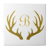 Carreau Elégant Rustique Faux Gold Parties scintillant Cer (Devant)