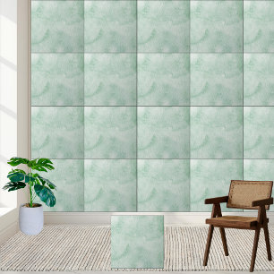 Carreau Elégante aquarelle verte Texture Carrelage céramiq