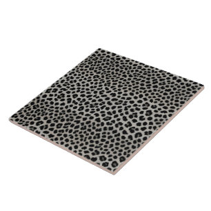 Carreau Elégante collection tendance Leopard blanc de luxe