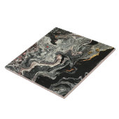 Carreau Élégante dentelle folle Agate 1 (Côté)