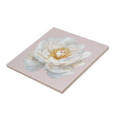 Carreau Elégante tourbière à fleurs blanches (Côté)