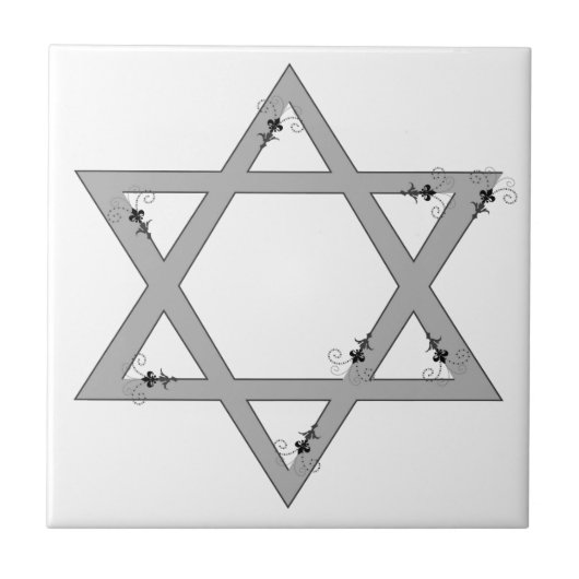 Carreau elegent star of david (Devant)