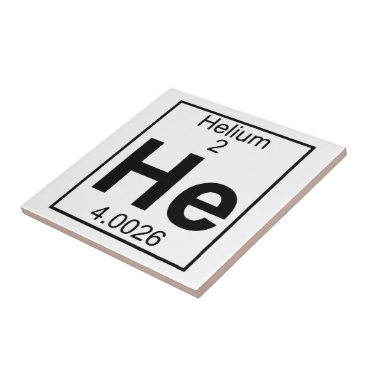 Carreau Élément 002 - He - Hélium (Complet) (Côté)