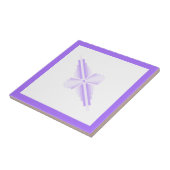 Carreau Éléments Art déco dans des violons clairs (Côté)