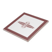 Carreau Éléments Art déco en marron (Côté)