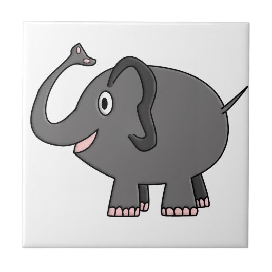 Carreau éléphant (Devant)