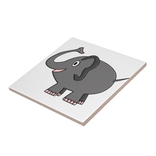 Carreau éléphant (Côté)