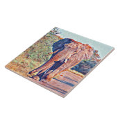 Carreau éléphant aquarell (Côté)