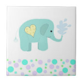 Carreau Eléphant avec points (Devant)