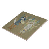 Carreau Elfes et peintres féeriques, "du bonhomme de (Côté)