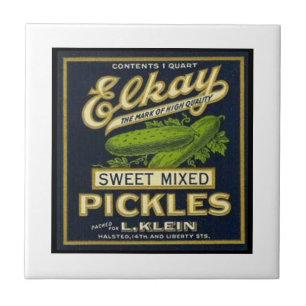 Carreau Elkay Sweet MIxed Pickles