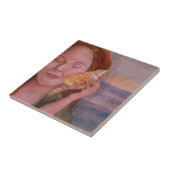 Carreau Elle vend des sourires de mer (Côté)