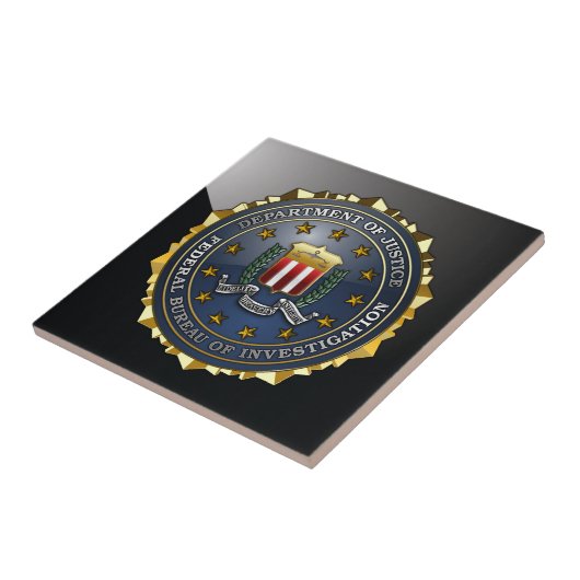 Carreau Emblème du FBI (Côté)