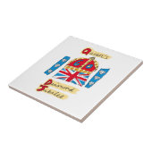 Carreau Emblème du jubilé de diamant de la reine (Côté)