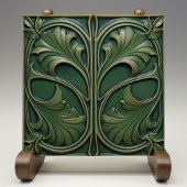 Carreau Emerald Elegance Carrelage Art Nouveau
