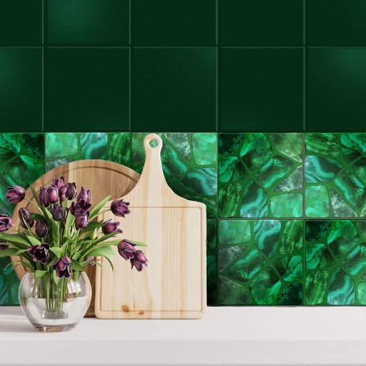 Carreau Emerald Spring - Collage de cellules N1