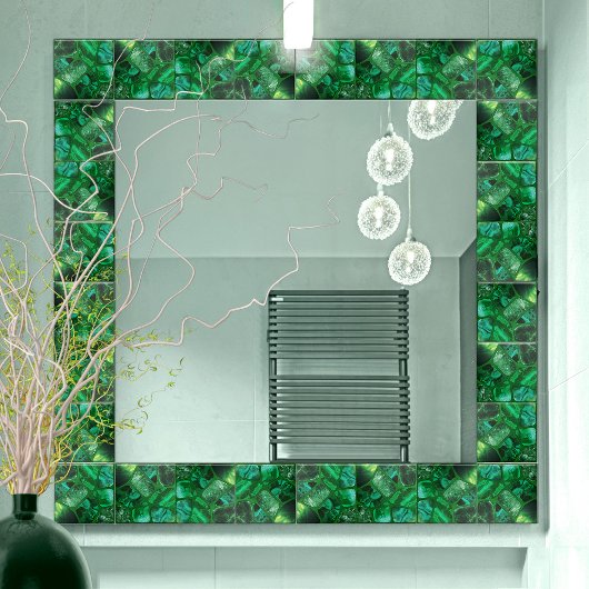 Carreau Emerald Spring - Collage de cellules N2