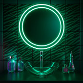 Carreau Emerald Wild Glam Zebra Stripe