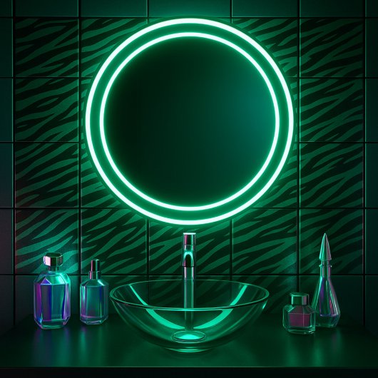 Carreau Emerald Wild Glam Zebra Stripe