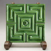 Carreau Émeraude Maze Faux