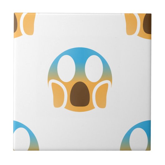 Carreau emoji hurler (Devant)