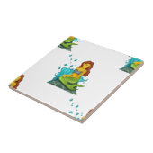 Carreau emoji mermaid (Côté)