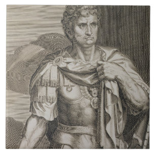 Carreau Empereur de Nero Claudius César de l'ANNONCE de