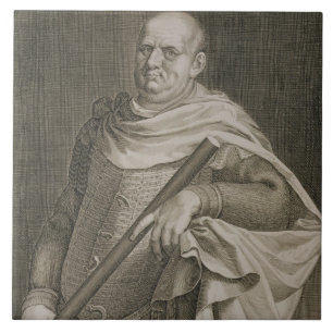 Carreau Empereur de Vespasian (ANNONCE 9-79) d'engra