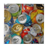 Carreau Empreinte de bière en aluminium (Devant)