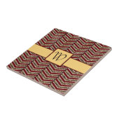 Carreau Empreinte de léopard Chevron Tile (Côté)