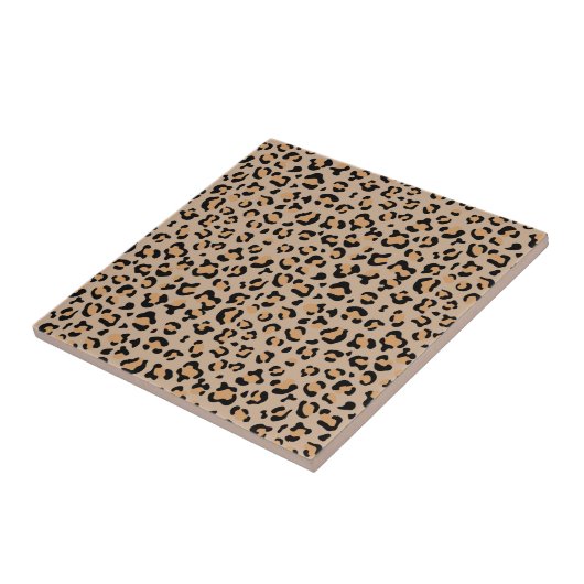 Carreau Empreinte de léopard, Spots de léopard, Leopard Br (Côté)