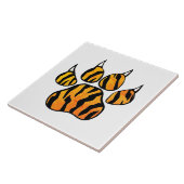 Carreau Empreinte de patte de tigre (Côté)