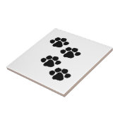 Carreau Empreintes de pattes animaux (Côté)