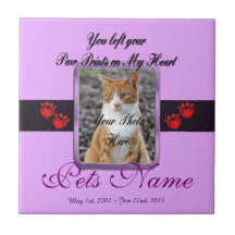 empreintes de pattes sur My Heart - Mauve