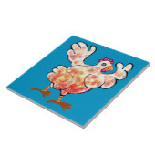 Carreau En battant ses ailes (Côté)