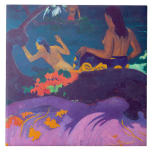 Carreau En bord de mer, Gauguin