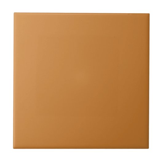 Carreau en bronze Tan Brown couleur solide (Devant)
