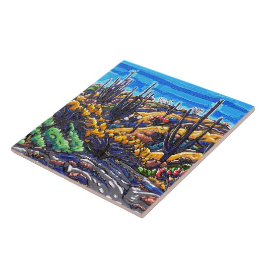 Carreau en céramique (Côté)