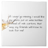 Carreau en céramique (Devant)