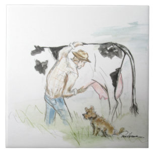 Carreau en céramique