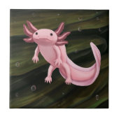 Carreau en céramique Axolotl (Devant)