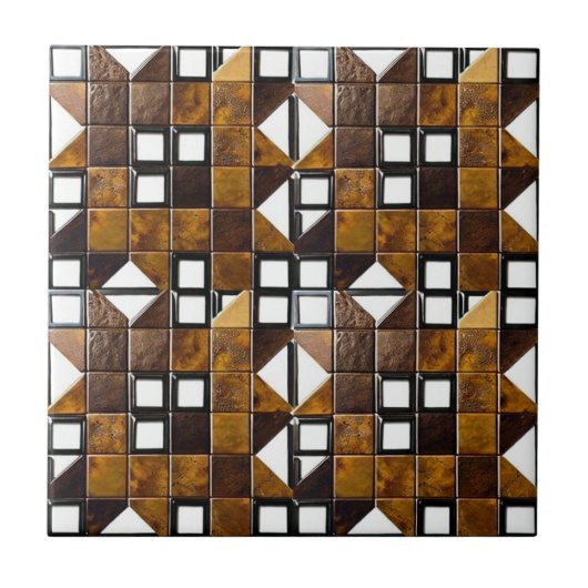 Carreau en céramique - Collection Afro Tiles (Devant)