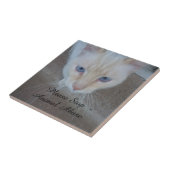 Carreau en céramique de chat (Côté)