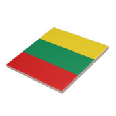 Carreau en céramique Drapeau de Lituanie (Côté)