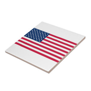 Carreau en céramique Drapeau USA