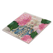 Carreau en céramique Hydrangea Rose Marie Antoinet (Côté)